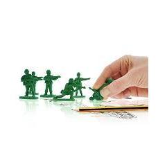 War on Errors - Toy soldiers erasers