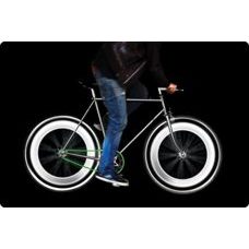 Bike Wheel Lights Weiss - Fahrradreifenlicht