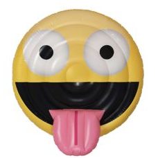 Pop Fix Schwimminsel Emoji Smiley