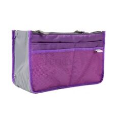 Bag in Bag Violett mit Netz Grösse S