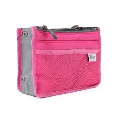 Bag in Bag Pink mit Netz Grösse S