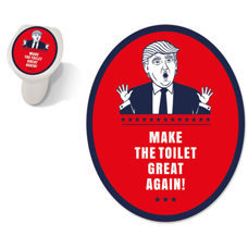 Klodeckelaufkleber - Toilet Sticker Make the Toilet great again