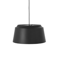 Groove Large Lampe 40x40 in Schwarz
