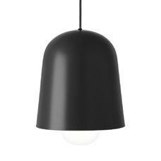 Cone Lampe in schwarz
