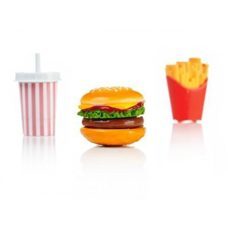 Fast Food Lip Balm - Display à 12 Stück