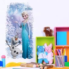 Walplus Wand-Tattoo Frozen Elsa&Olaf